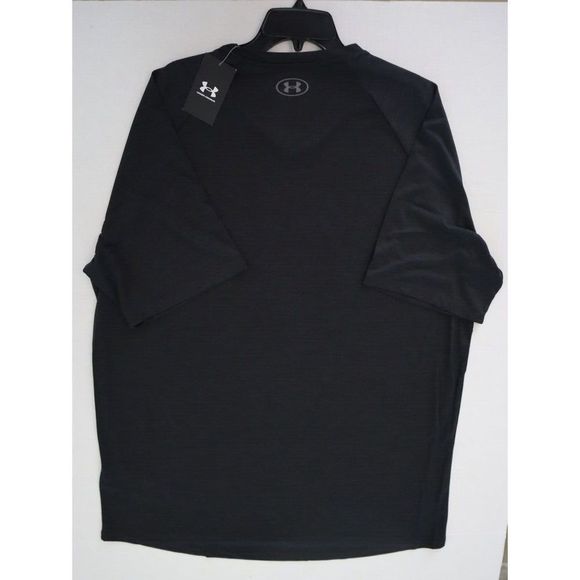 Under Armour 1328190 001 Men's Sz 3XL Black Tech V-Neck Loose Fit S/S T-Shirt - Picture 5 of 6